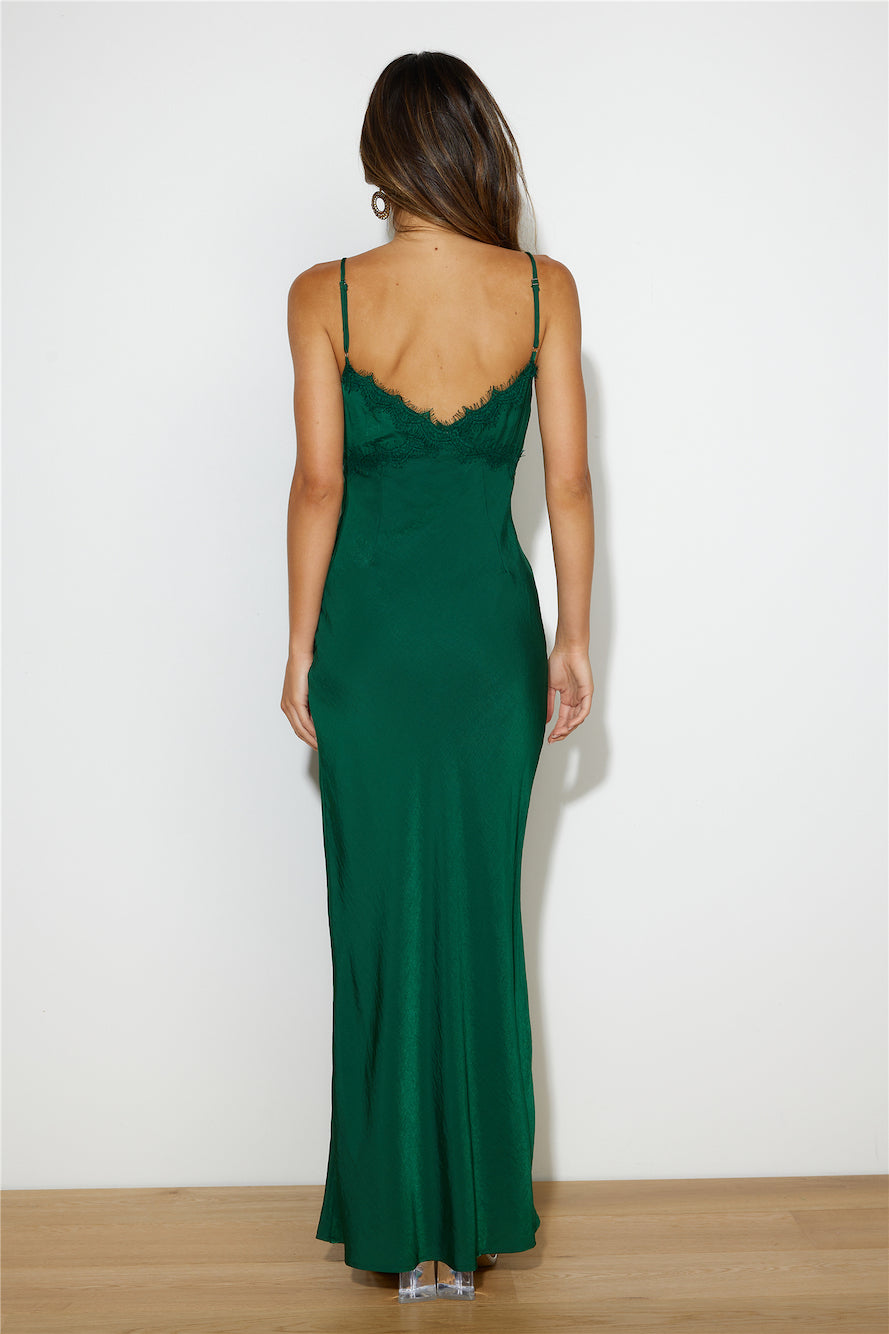 Wanting You Only Maxi Dress Green