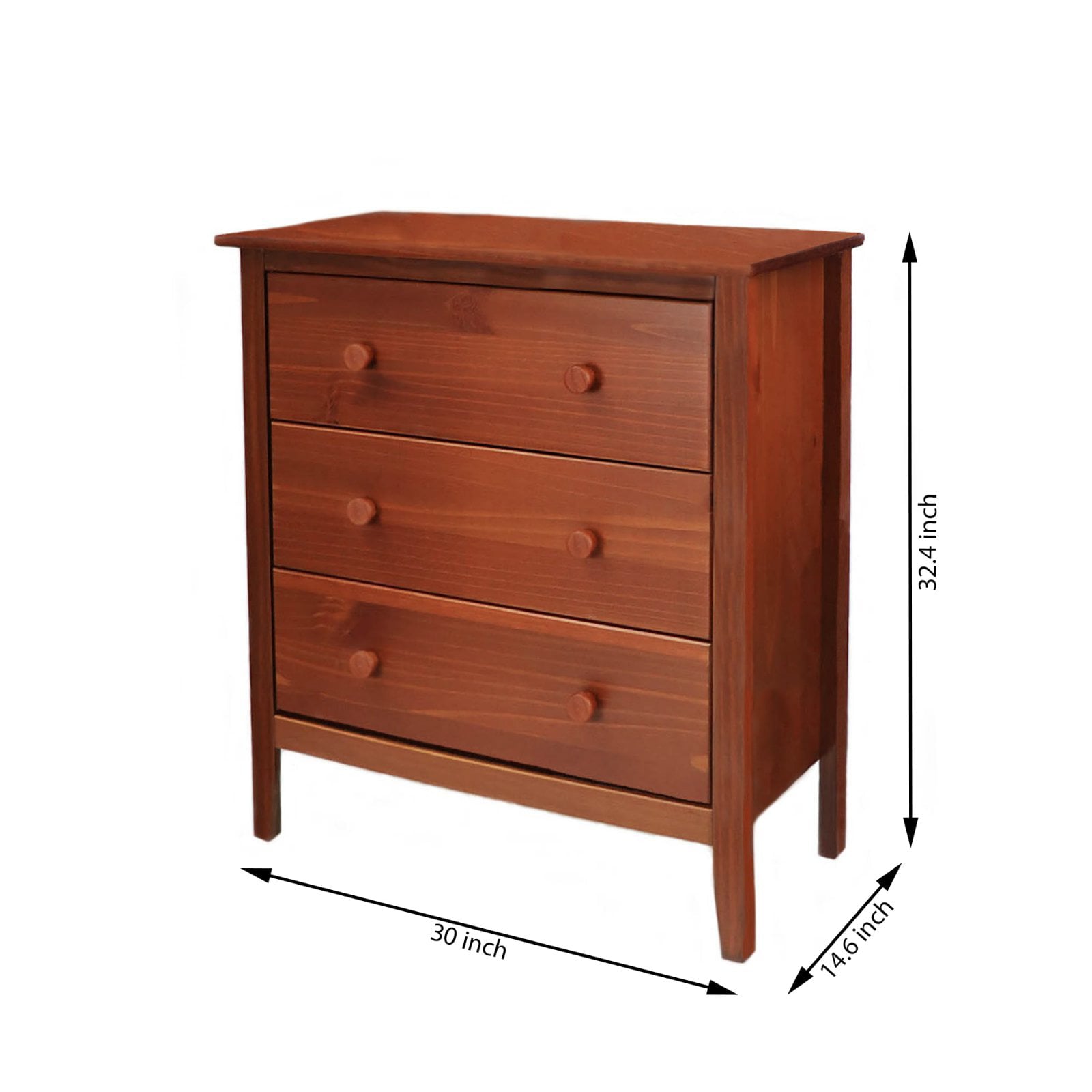 Adeptus Easy Pieces 3 Drawer Chest