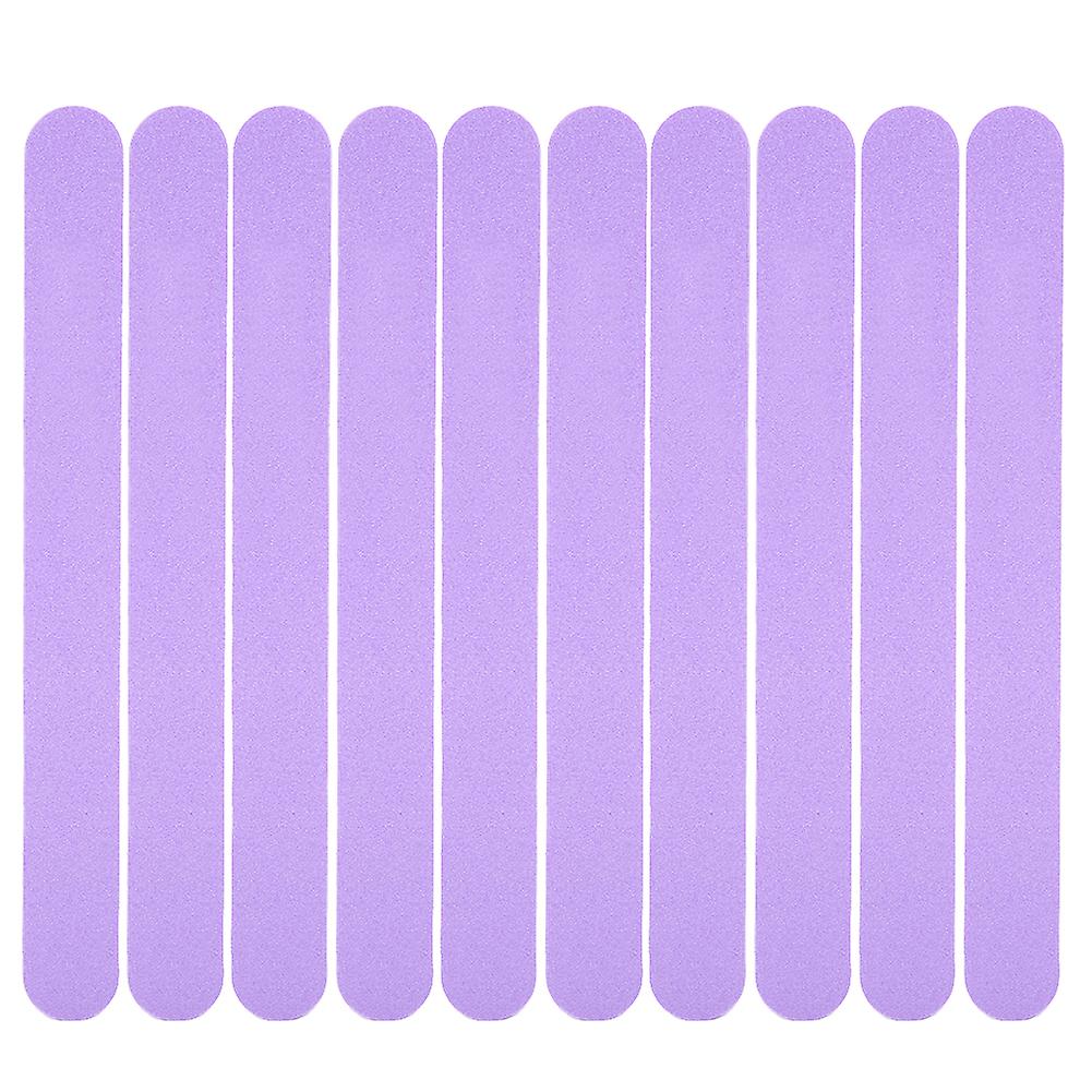 10pcs Double Sided Nail Files Buffer Sanding Sponge Manicure Polish Strip Pedicure Tool