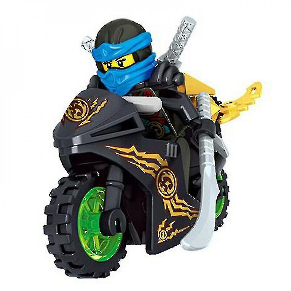 Belita Amy 8pcs Ninjago Motorcycle Set Minifigures Mini Figures Blocks Ninja Toy