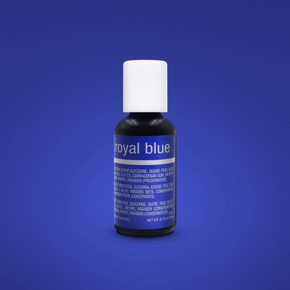 Chefmaster 5103 Liqua Gel 0.7 oz Royal Blue