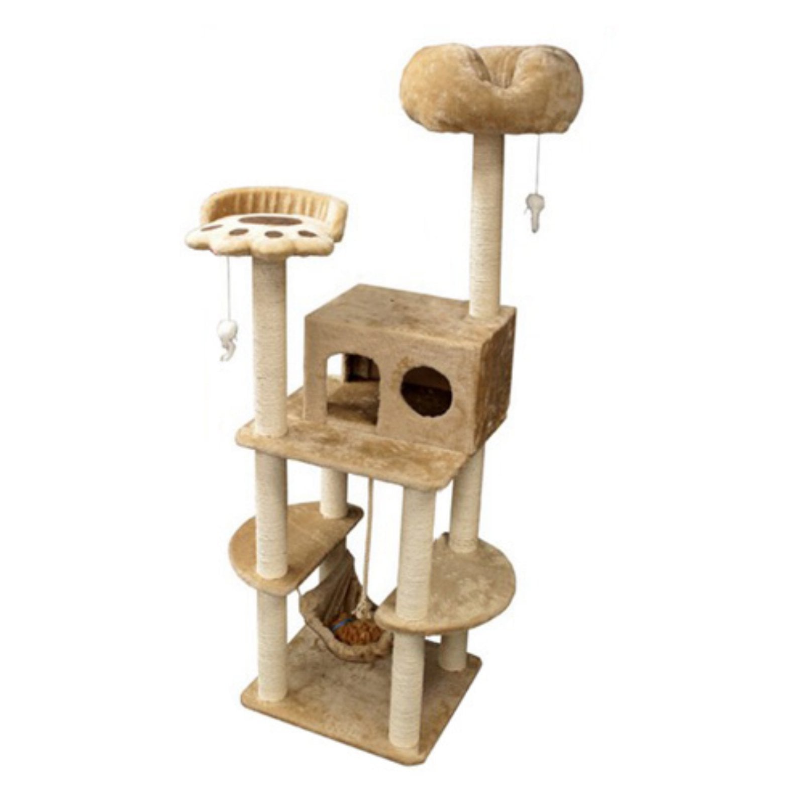 Majestic Pet 76 in. Casita Fur Cat Tree