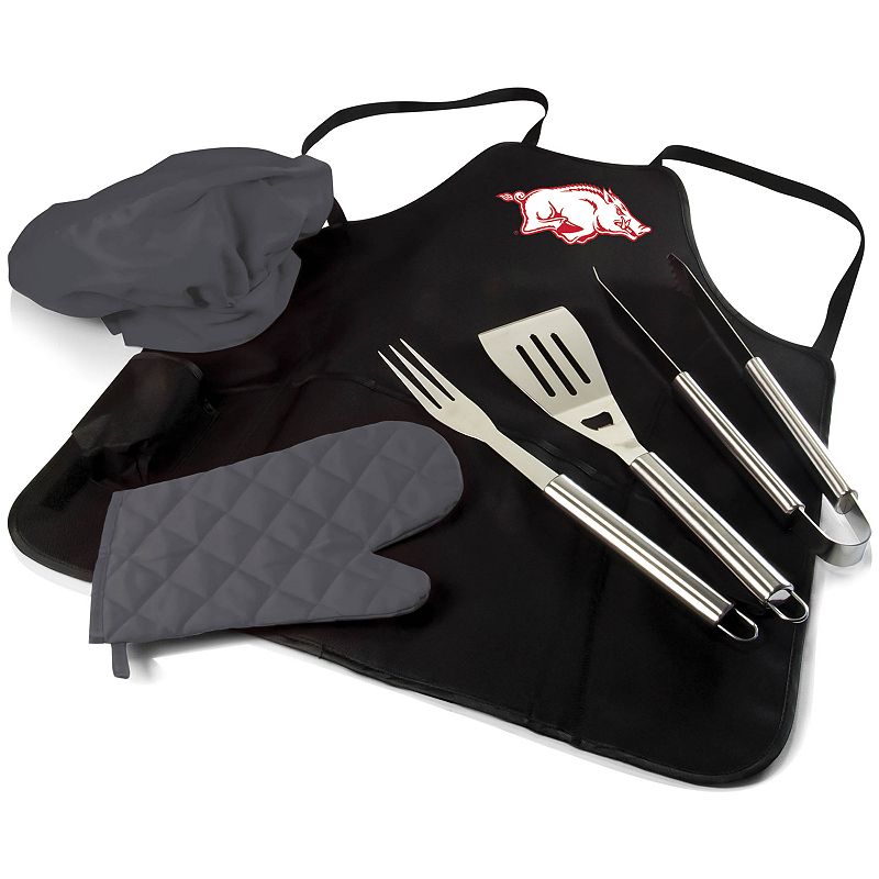 Picnic Time Arkansas Razorbacks BBQ Apron Pro Grill Set