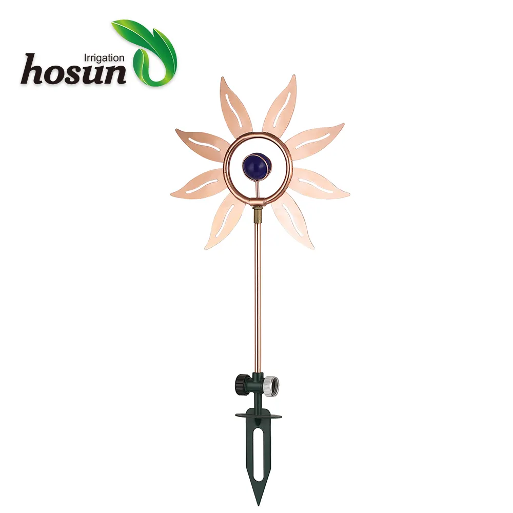 Garden Supplies Sunflower Shape Garden Rotary Sprinkler