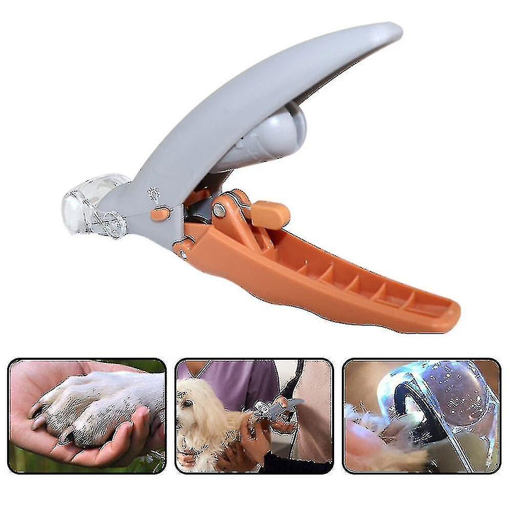 Professional Pet Nail Clipper Scissors Pet Dog Cat Nail Toe Claw Scissors Led Lamp Nail Trimmer Animal Pet Supplies(1pcs)