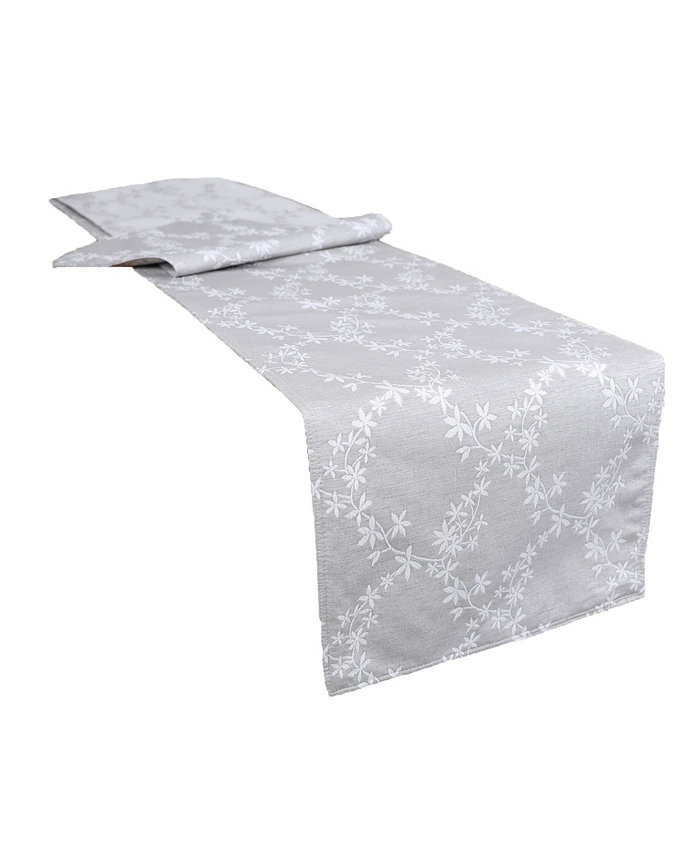 Manor Luxe Floria Double Sides Long Table Runner