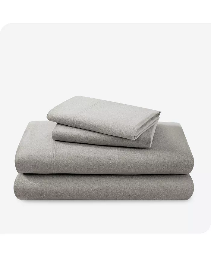 Bare Home Cotton Flannel Full Sheet Set