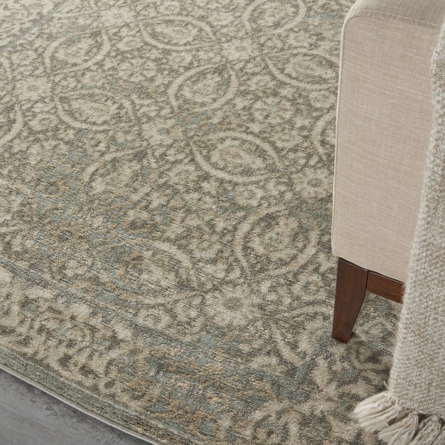 Nourison Euphoria Grey Area Rug Eup05