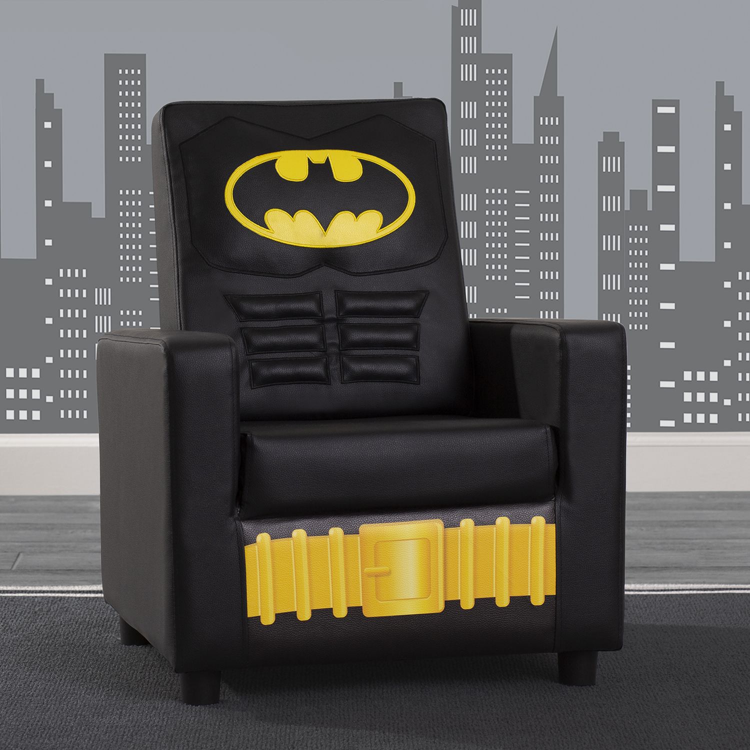 Delta Children DC Comics Batman High Back Upholstered Chair