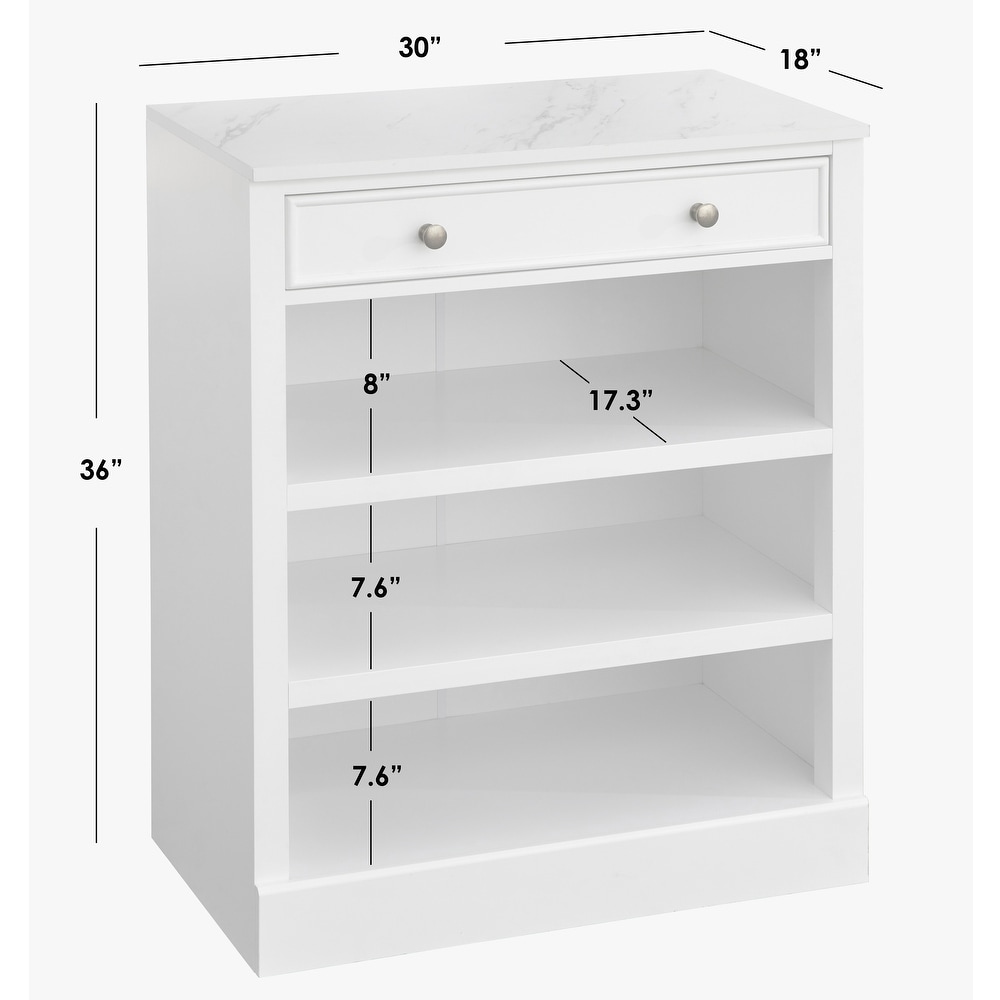 Lifestorey Monza 3 Piece Modular Cabinet Set