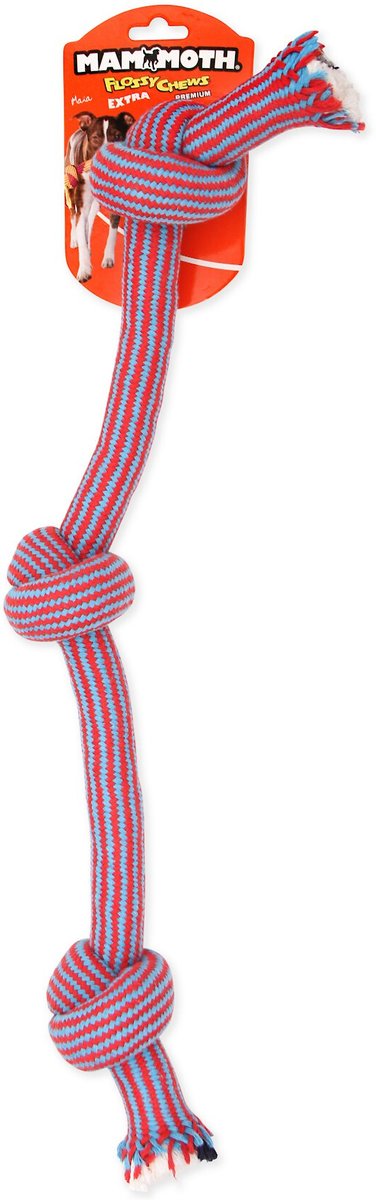 Mammoth Knot Tug for Dogs， Color Varies