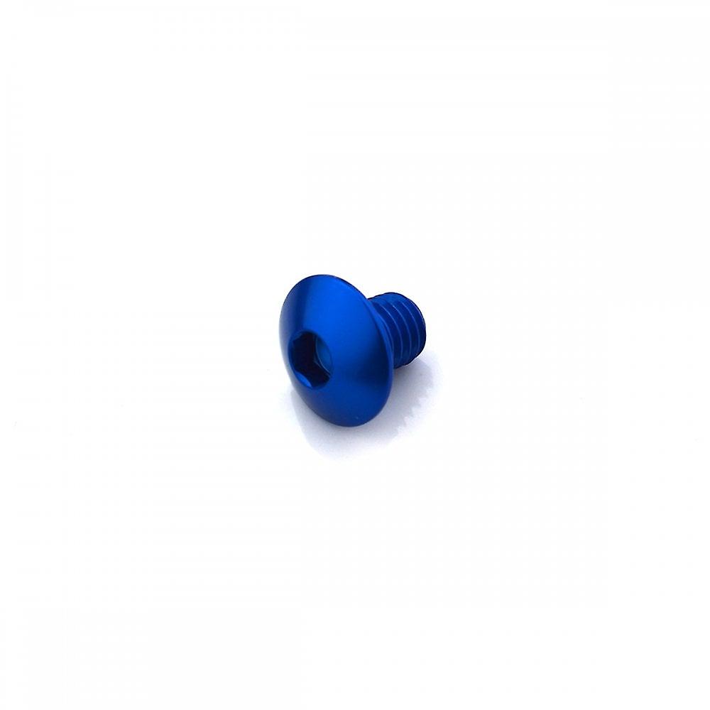 Racebolt Aluminium Dome Head Bolt M8 X 1.25mm X 10mm Blue