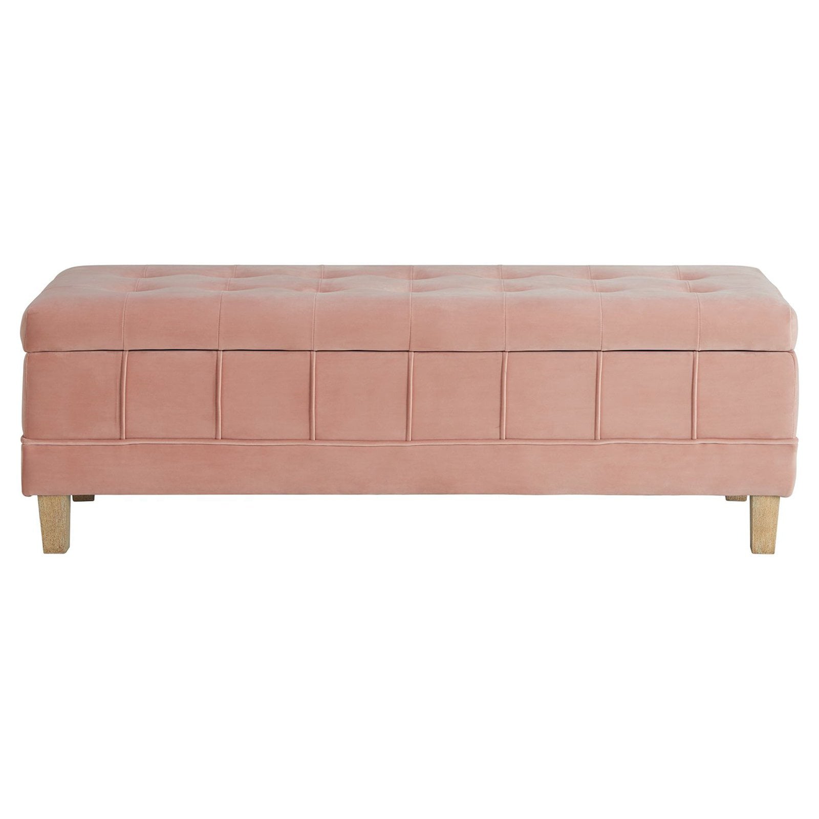 Picket House Furnishings Jude Tufted Velvet Bedroom Bench