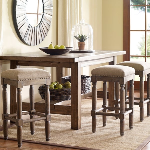 Madison Park Kagen San Stool (Set of 2)