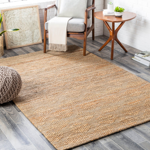 Trace Jute Wheat Rug