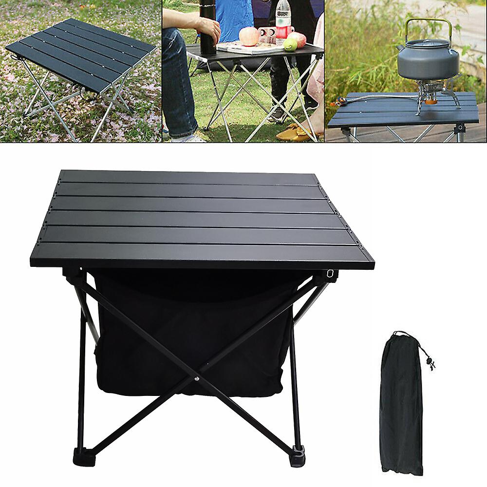 Outdoor Camping Folding Tables Compact Lightweight Picnic Desk Storage Bag