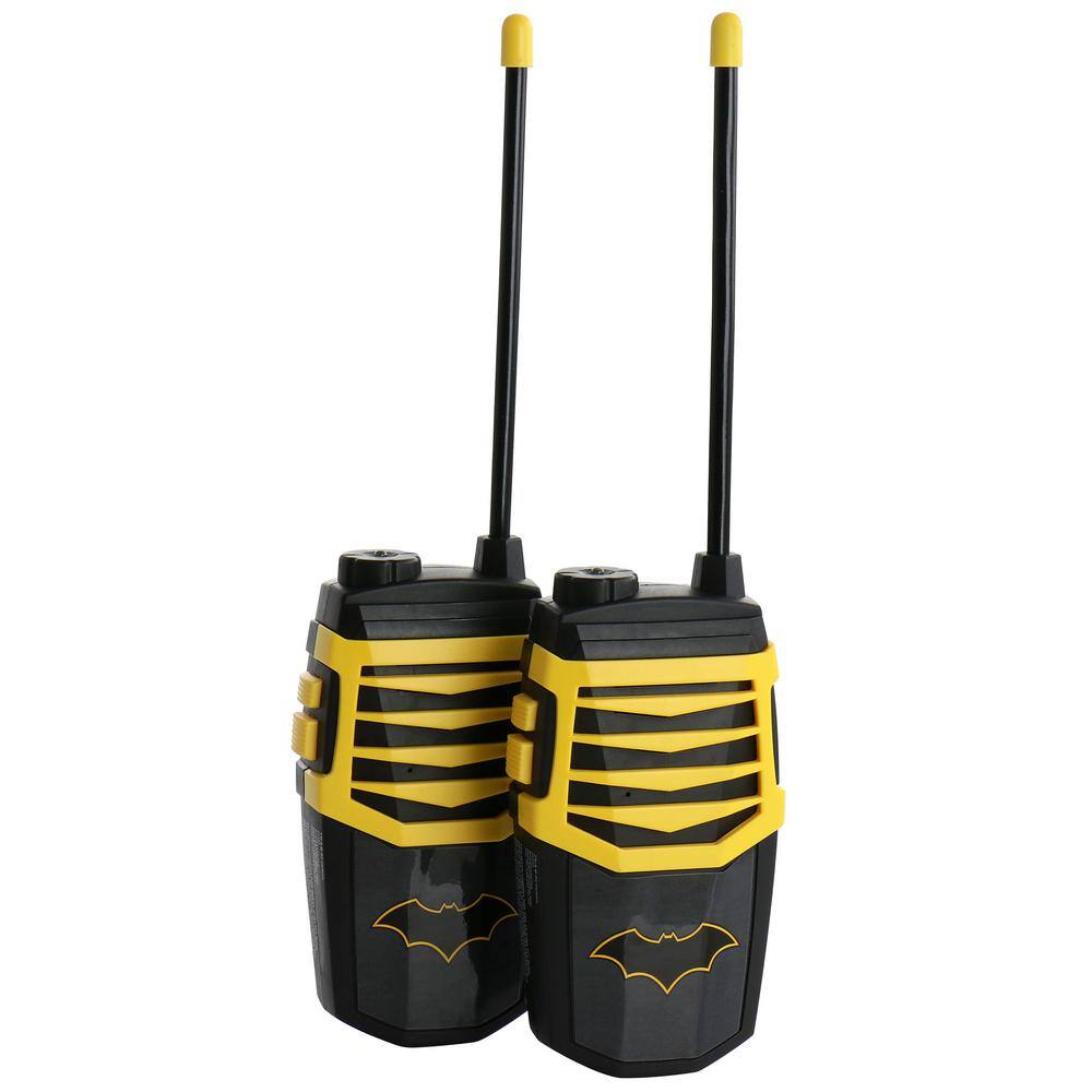 DC Comics Batman Walkie Talkie in Black and Yellow (2-Piece Set) 985119538M