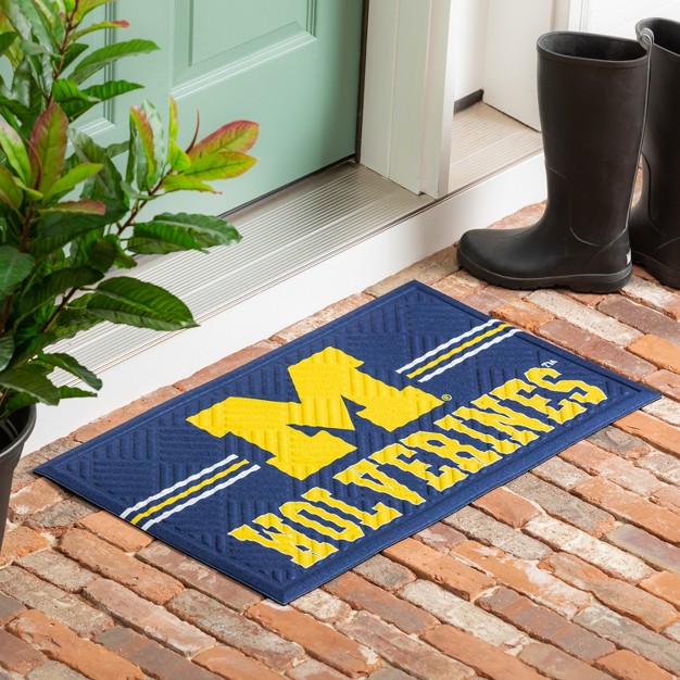 Embossed Mat Cross Hatch University Of Michigan