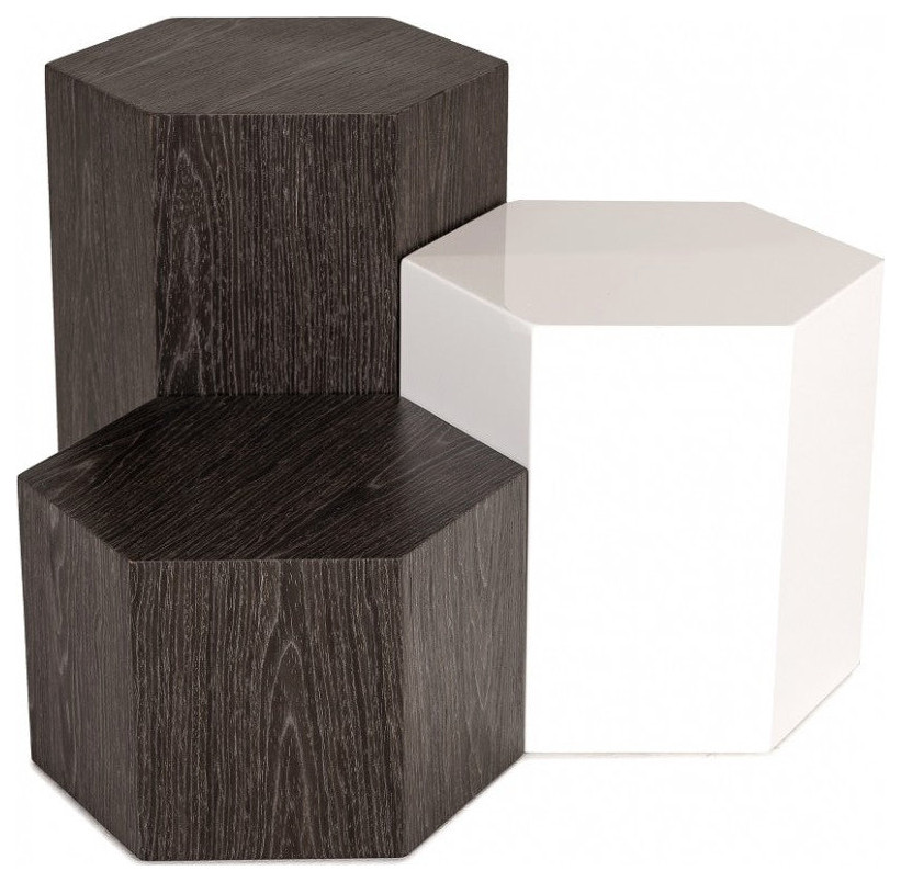 Anatolio Modern Small Elm End Table   Modern   Side Tables And End Tables   by Virgil Stanis Design  Houzz