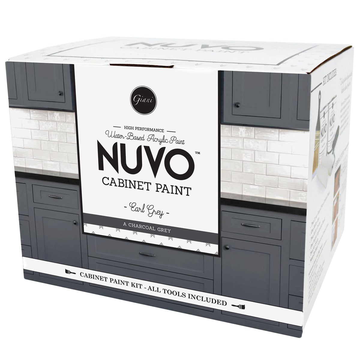 Giani Nuvo Earl Grey Cabinet Makeover Paint Kit