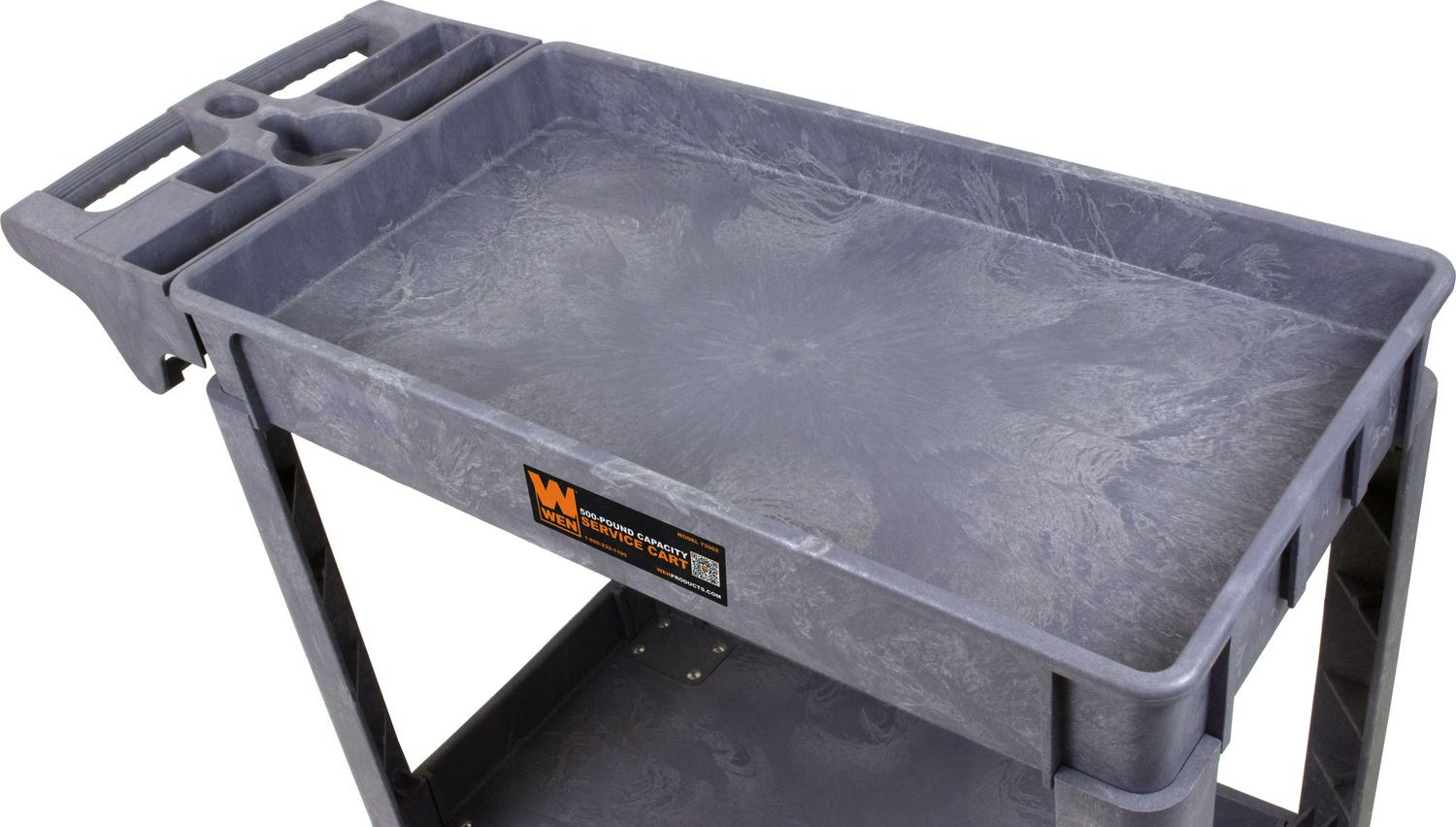 WEN Products 500  Pound Capacity 40 by 17  Inch Service Utility Cart