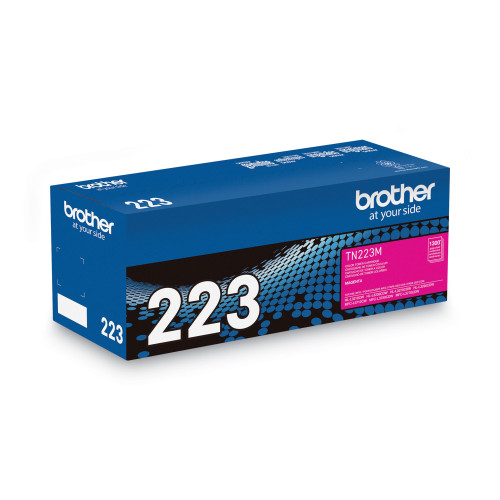 Brother TN223M Toner， 1，300 Page-Yield， Magenta