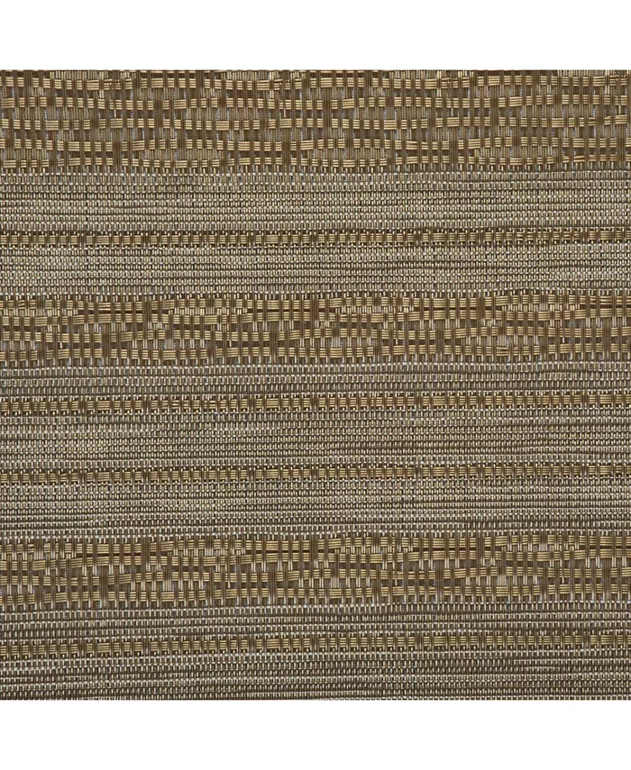 Design Imports Design Import Metallic Basket weave Placemat Set of 6