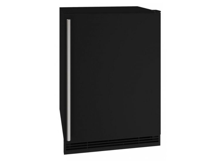 U-Line 1 Class 24-Inch Black Solid Refrigerator