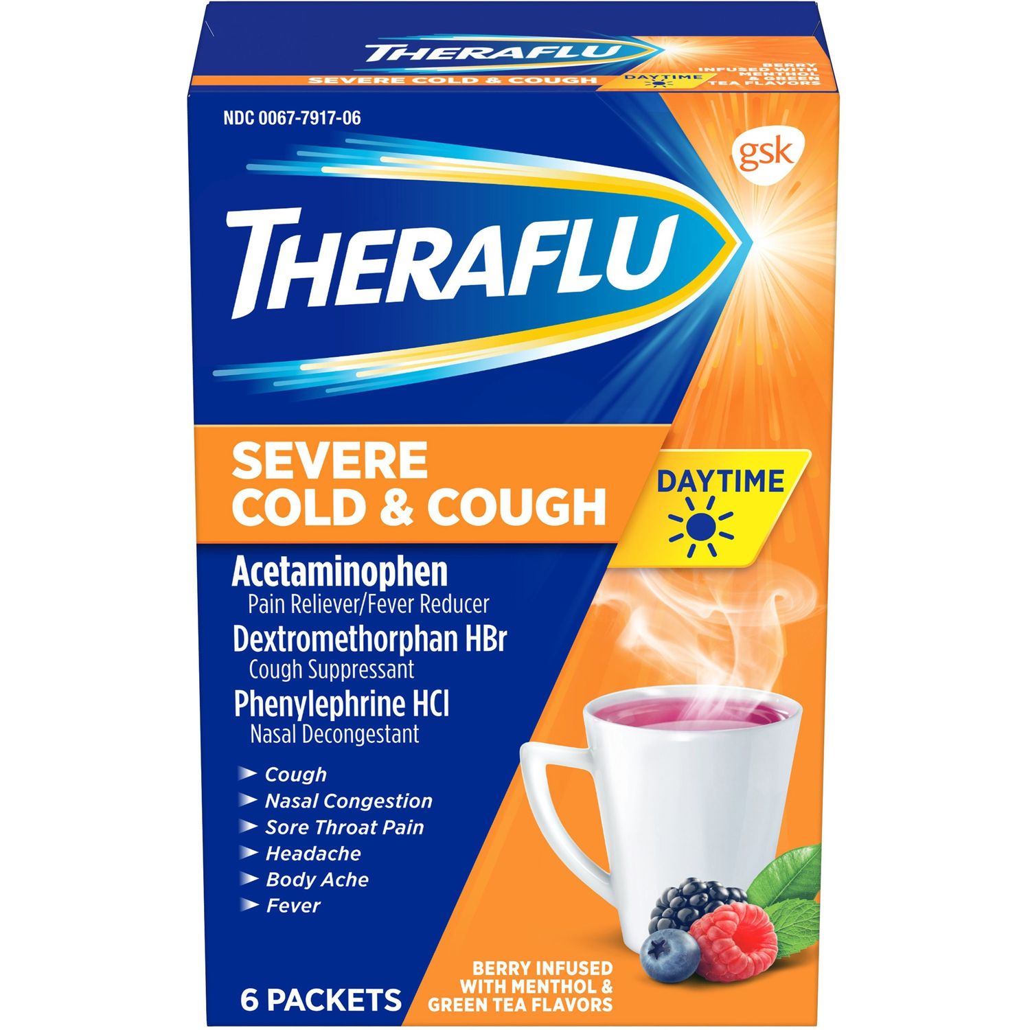 Daytime Severe Cold and Cough by GlaxoSmithKline plc GKC91706