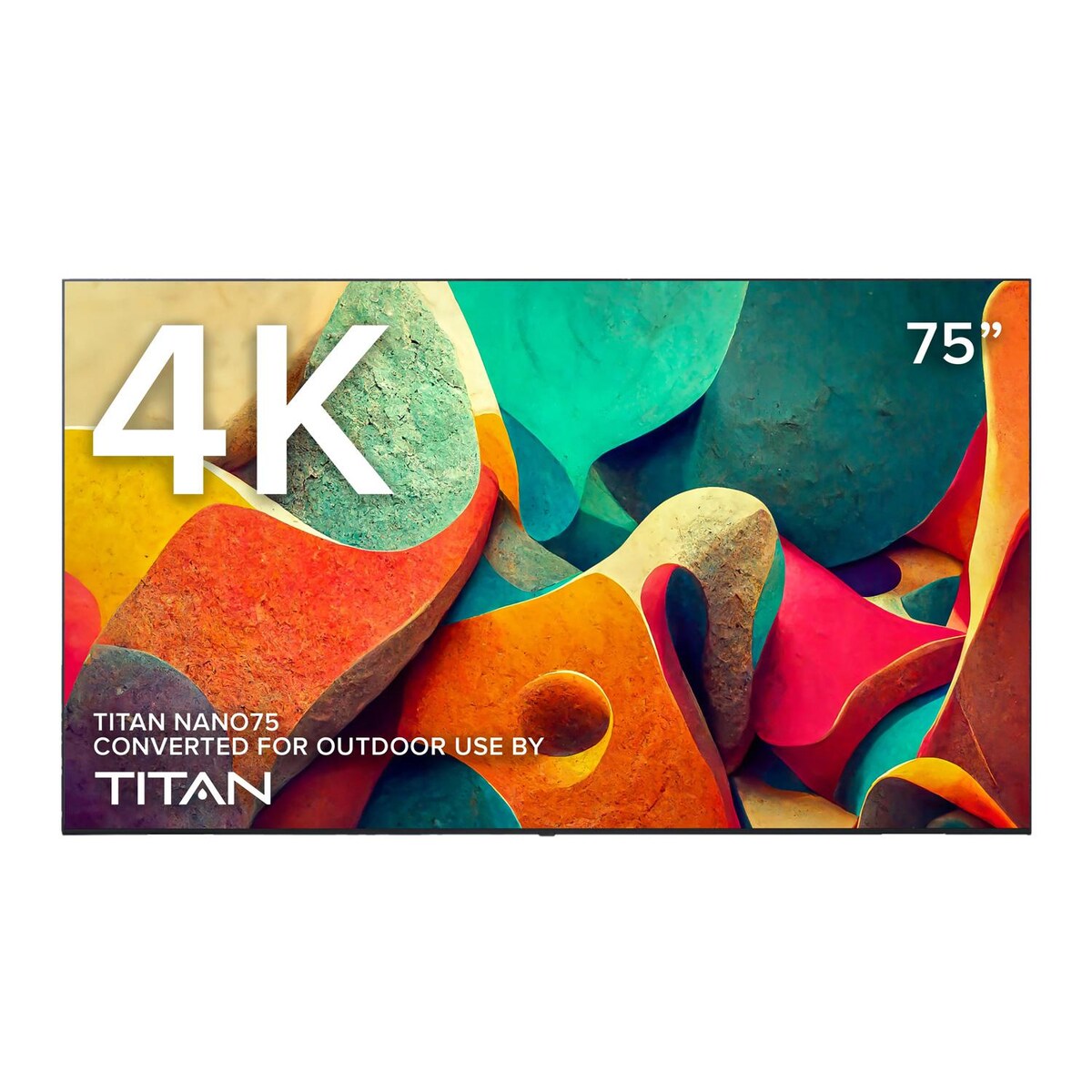 Titan Nano75 Series 75andPrime; Full Sun 4K UHD Outdoor TV