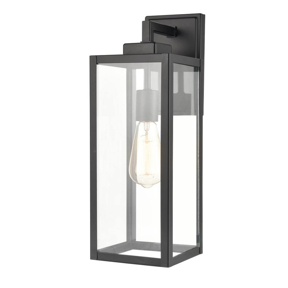 Millennium Lighting 1-Light 6 in. Powder Coat Black Outdoor 60081-PBK