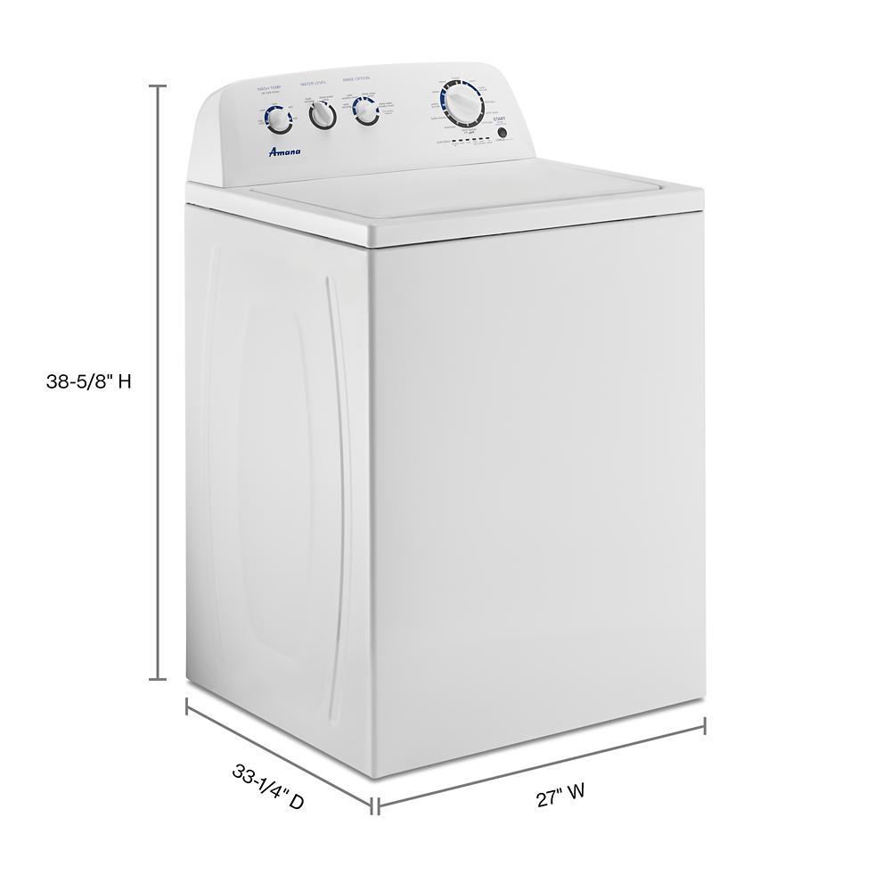 Amana NTW4519JW Large Capacity Top Load Washer With High-Efficiency Agitator