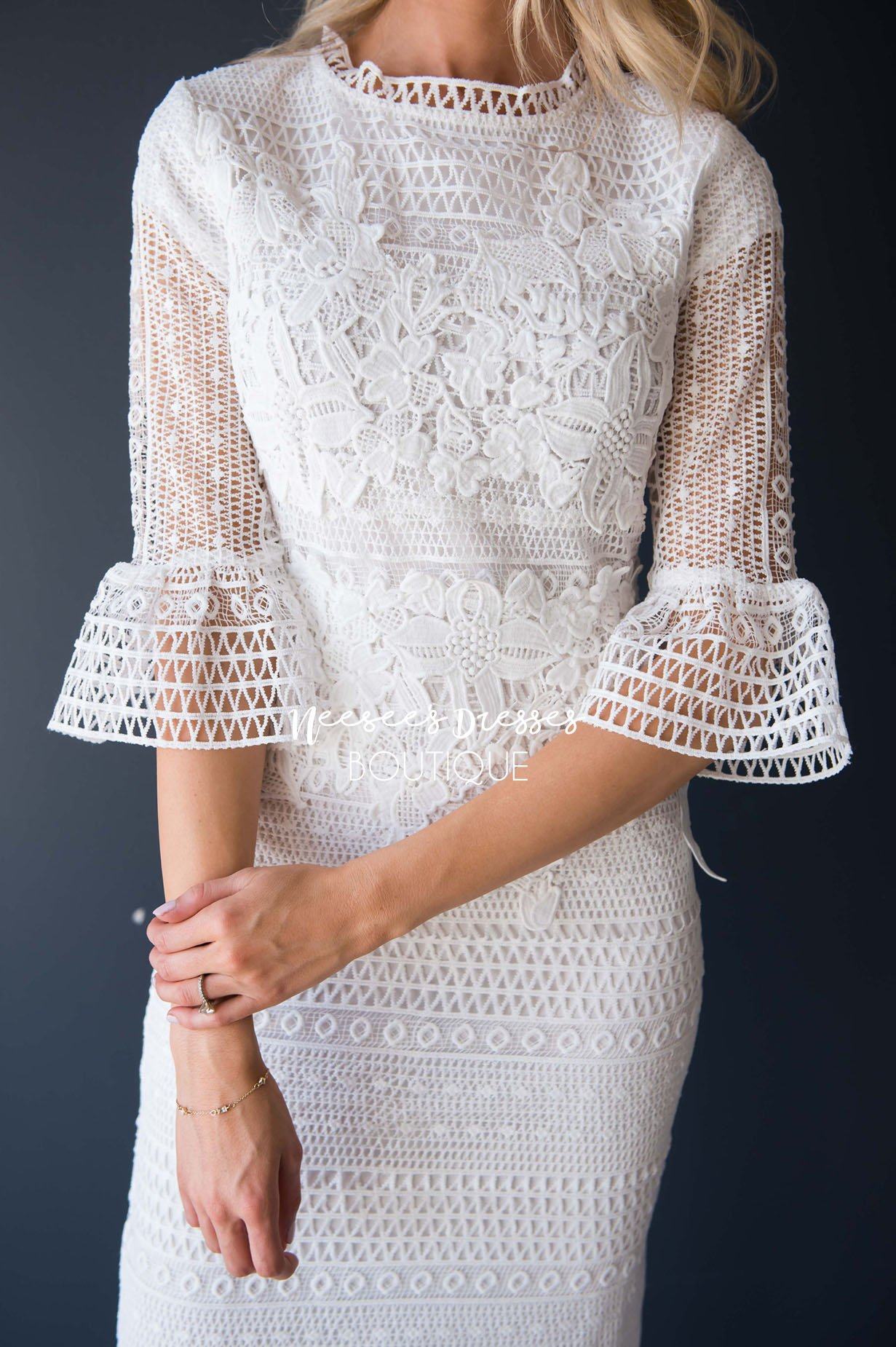 The Ember Lace Dress