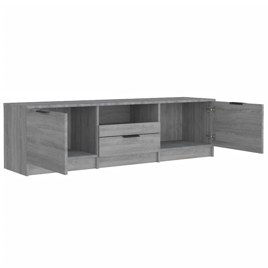 Tv Cabinet Grey Sonoma 140x35x40 Cm Engineered Wood