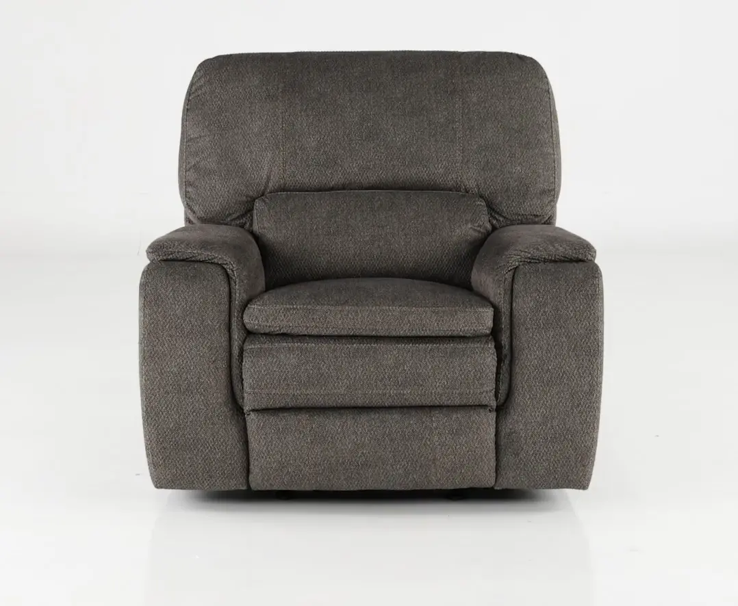 Cyprus Silver Gray Transitional Rocker Recliner