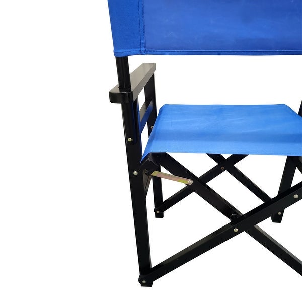 Wooden Director Folding Chair，Set of 2 - Overstock - 35269296