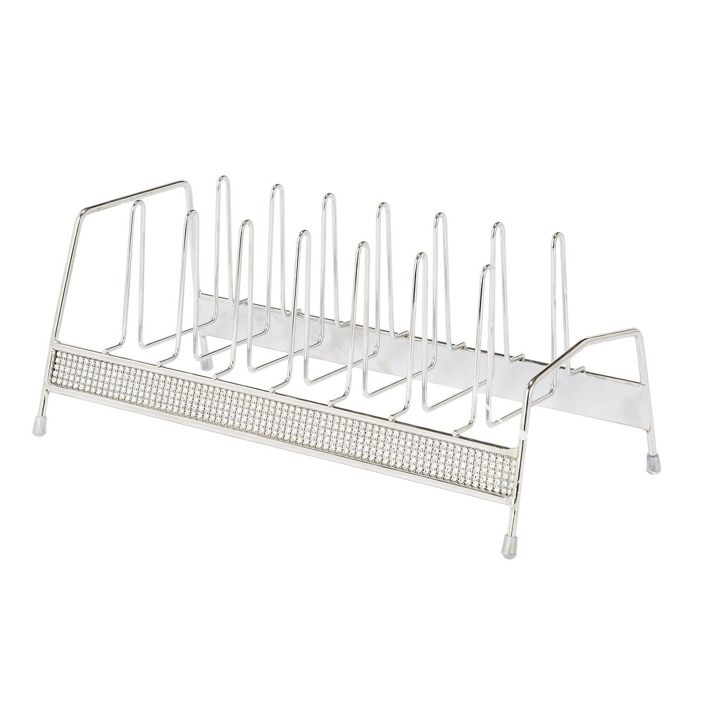 Kitchen Details Chrome Lid Organizer   13.78\