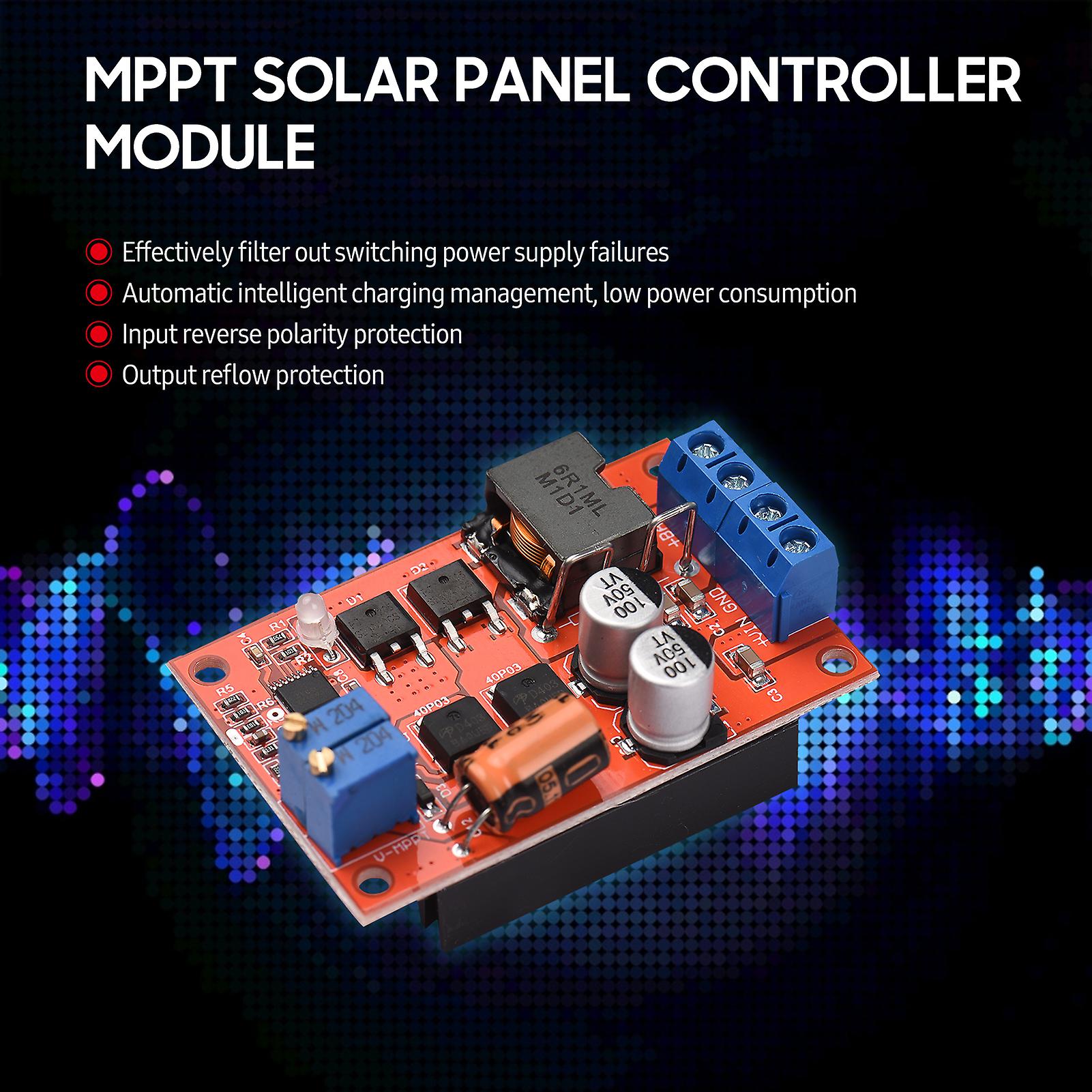 Mppt Solar Panel Controller Module 5a Solar Charging Panel Regulator Battery Charging Pcb Board Simple Mppt Charge Controller For Small System