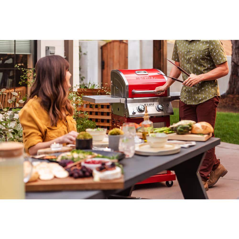 Nexgrill Deluxe 2Burner Propane Gas Grill in Red