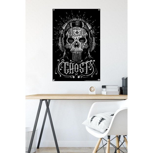 Trends International Call Of Duty Modern Warfare 2 Ghost Calavera Unframed Wall Poster Prints