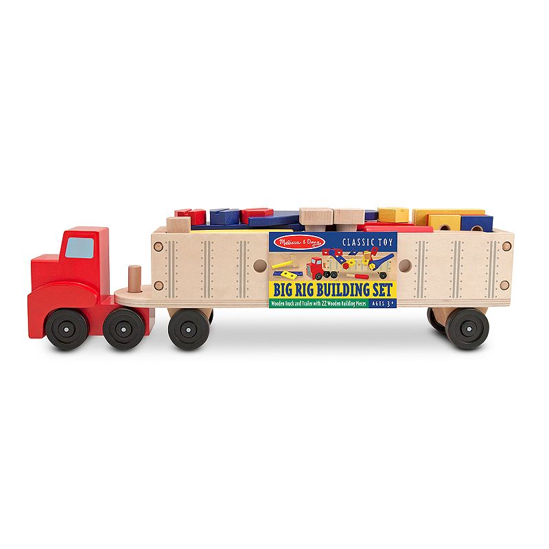 Melissa and Doug Big Rig Truck Building Set