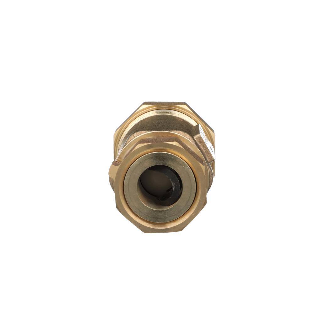 Zurn 1 in. Female Meter Union x 34 in. Female Union Dual Check Valve 1UFMX34UF-700XL