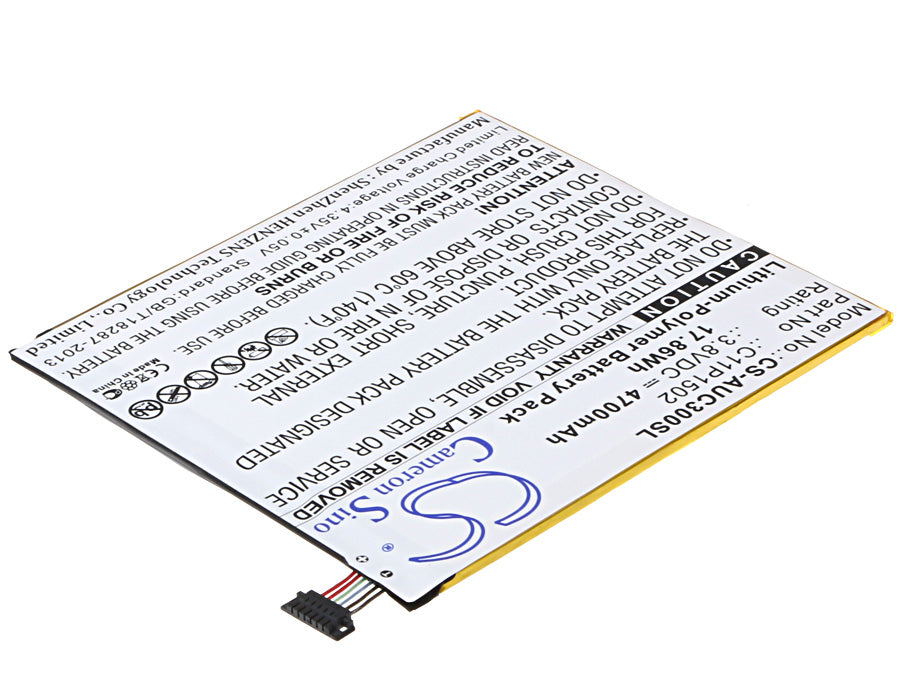 Asus P023 Z300C Z300CG Z300CXG ZD300M ZenPad 10 Ze Replacement Battery BatteryClerkcom Tablet