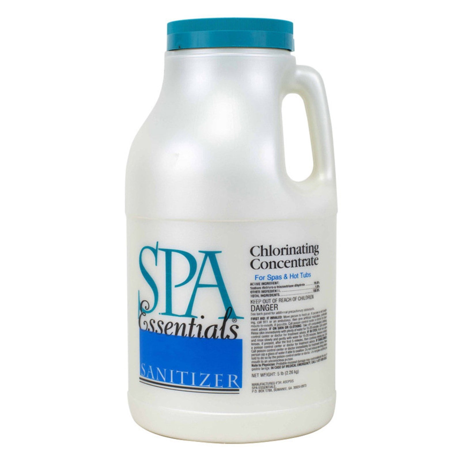 Spa Essentials Chlorinating Concentrate Granules for Spas and Hot Tubs, 5-Pounds