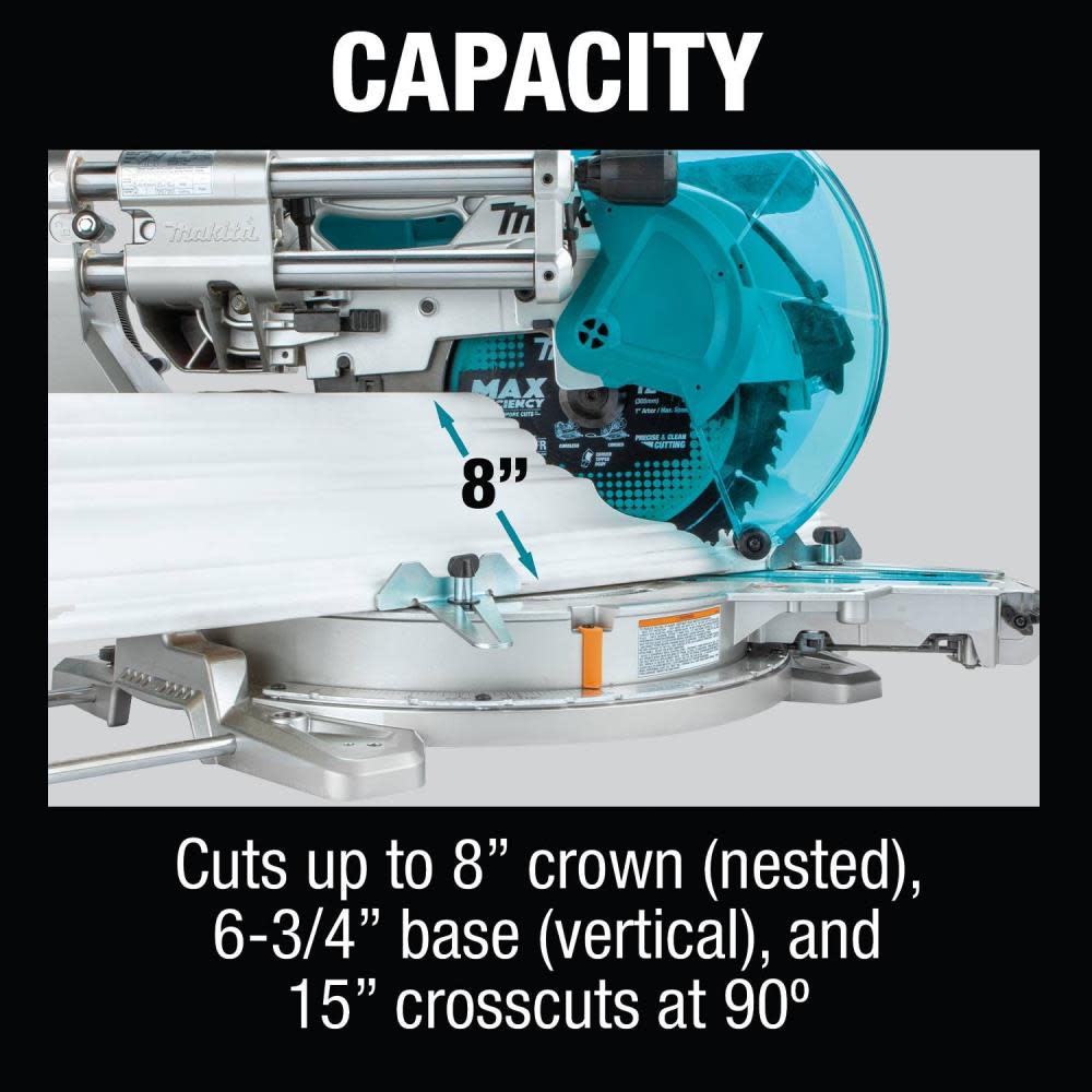 18V X2 LXT? Lithium-Ion (36V) Brushless Cordless 12 Dual-Bevel Sliding Compound Miter Saw， AWS? Capable and Laser， Tool Only