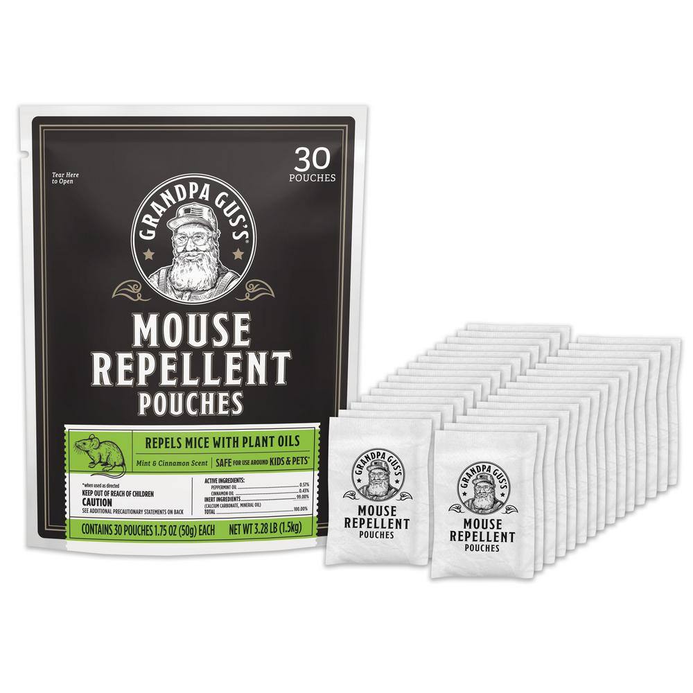 GRANDPA GUS'S Mouse Repellent Pouch - (30-Pack) GPP-30-6