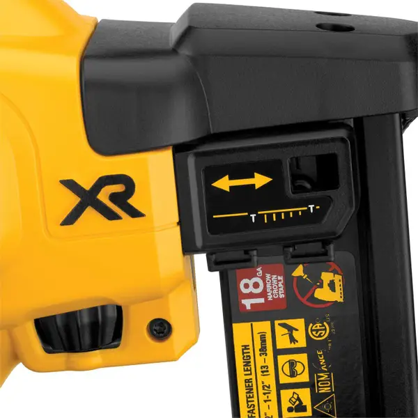 DEWALT 20V MAX XR 18 Gauge Narrow Crown Stapler