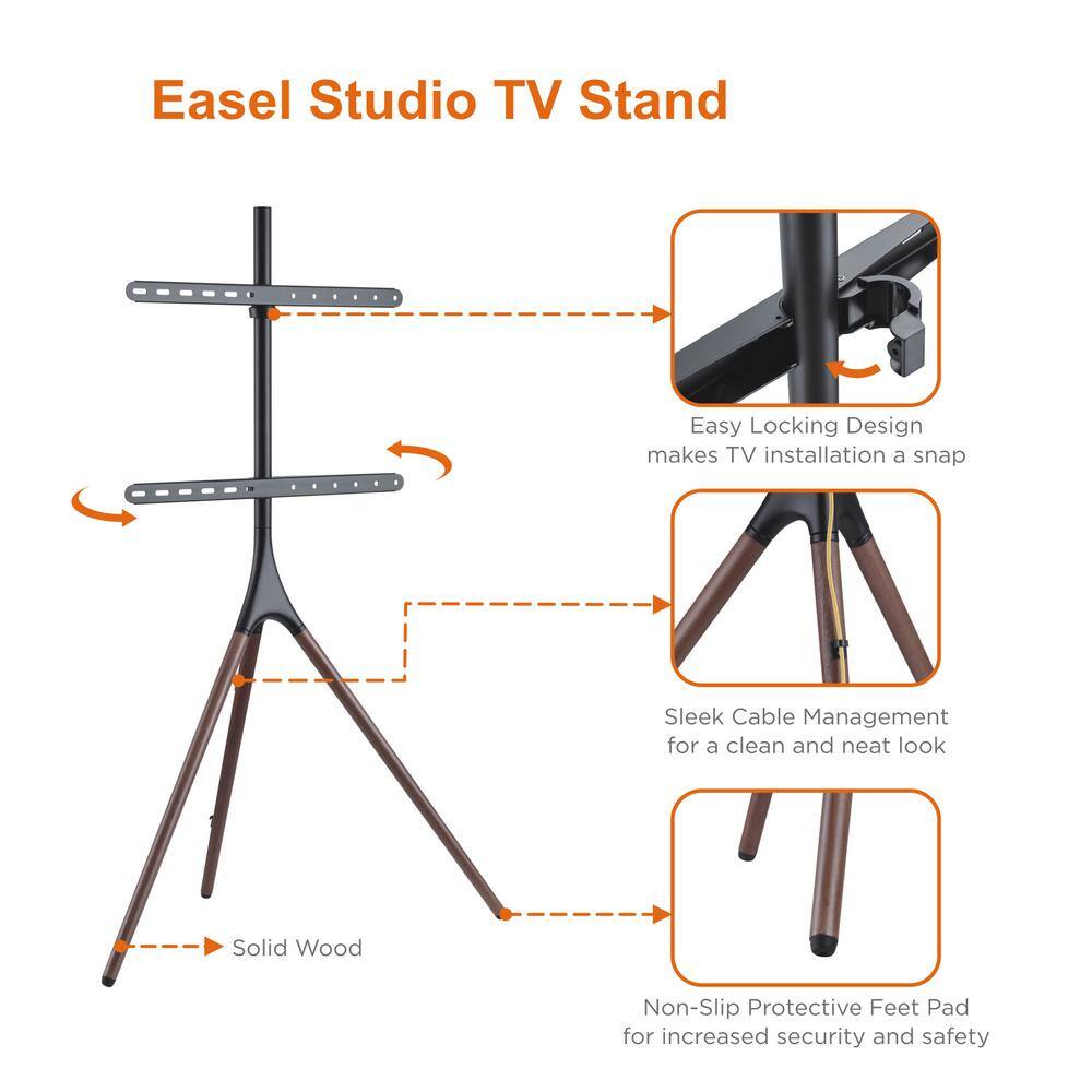 Link2Home Universal Full Motion Easel TV Mount Stand for 45 in. - 65 in. TVs MB-HDTP-245