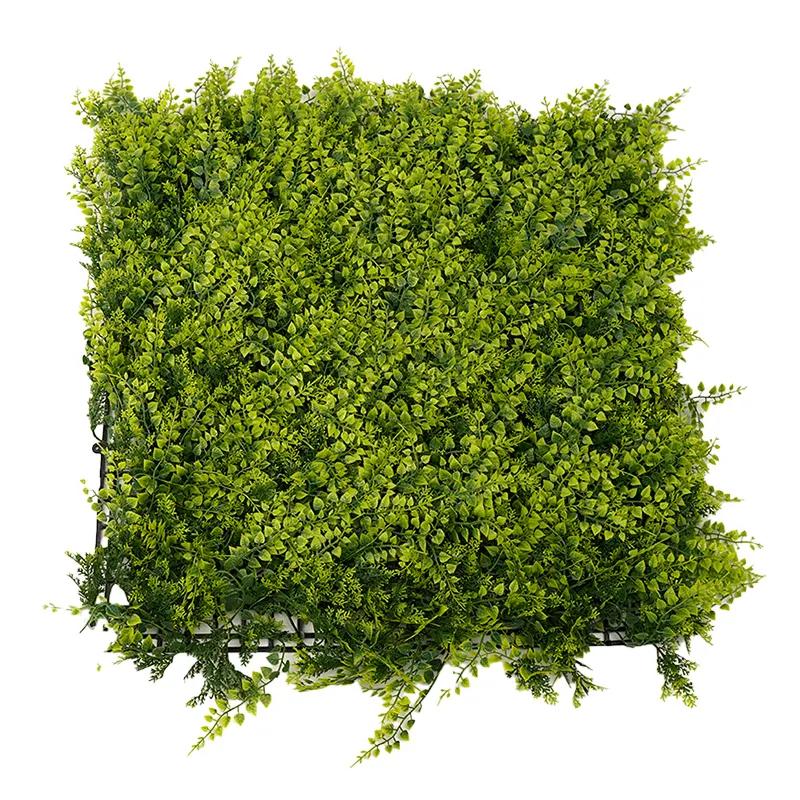 Factory supply wholesale indoor outdoor green artificial grass wall plant panel