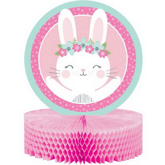 Creative Converting 336648 Birthday Bunny Centerpi...